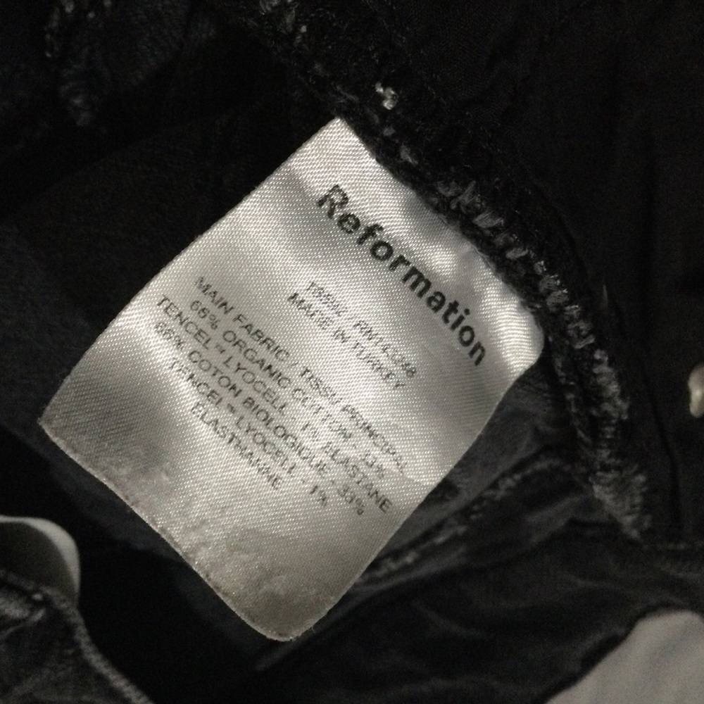Reformation Black Women Jeans - Picture 6 of 7